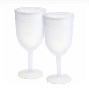 2 Kitchen Worthy Freezer Goblets